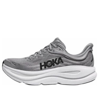HOKA ボンダイ 9 ワイド ‘グレー’