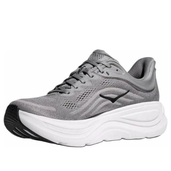 HOKA ボンダイ 9 ワイド ‘グレー’