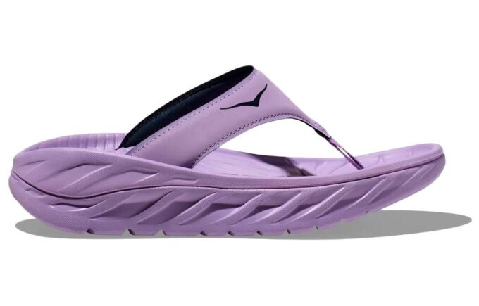 (WMNS) オラ リカバリー フリップスライド「バイオレットブルーム」