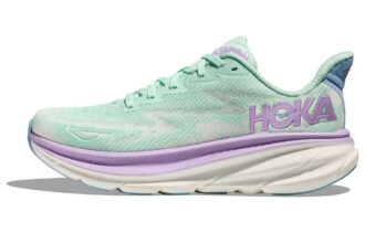 (WMNS) クリフトン 9「サンリット オーシャン ライラック ミスト」