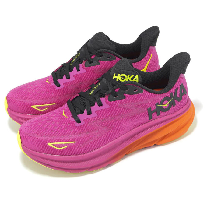 (WMNS) クリフトン 9 ‘フクシア ブラック’