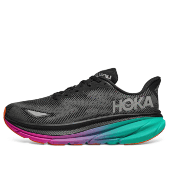 (WMNS) クリフトン 9 GTX ‘ブラック エレクトリック アクア’